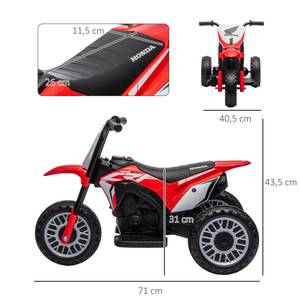 Kinder Elektro-Motorrad 370-298V90RD Rot