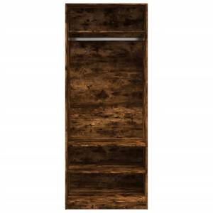 Kleiderschrank 298537-1 Raucheiche Dekor - Breite: 80 cm