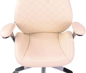 Chaise de bureau Layton Blanc crème