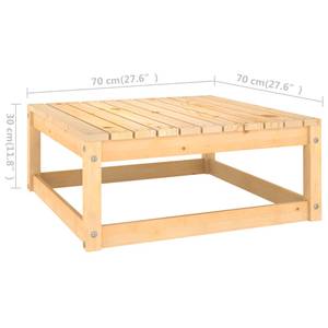 Garten-Lounge-Set (11-teilig) 3009730-1 Holz