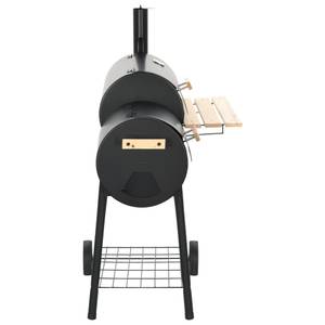 Barbecue au charbon 45365 Noir - Métal - 60 x 113 x 103 cm