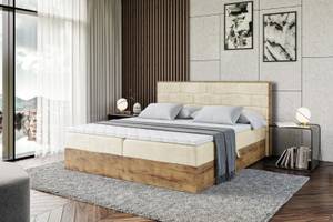 Boxspringbett LOLLI8 Beige - Breite: 180 cm - H3