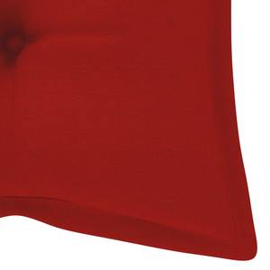 Banc de jardin 3006626-2 Rouge - Bambou - 38 x 45 x 118 cm