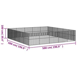 Hundelaufstall 3033213 500 x 500 cm