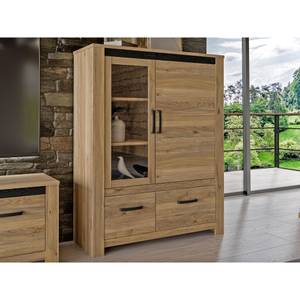 Wohnwand Cayden 20 (2-teilig) Braun - Holzwerkstoff - 275 x 144 x 42 cm