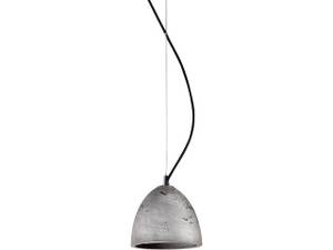 Hängeleuchte LAVA Grau - Metall - 15 x 13 x 15 cm