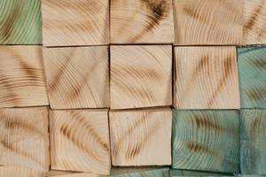 Holzbild Oceanic Colours Blau - Holz teilmassiv - 98 x 55 x 7 cm