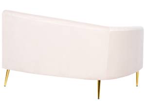 U-förmiges Sofa MOSS Beige - Creme - Gold