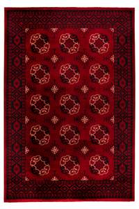 Teppich Ariana Rot - Textil - 80 x 1 x 150 cm