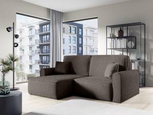 Ecksofa Plauen Mini Dunkelbraun