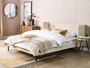 Doppelbett ARETTE Beige - Creme - Breite: 184 cm