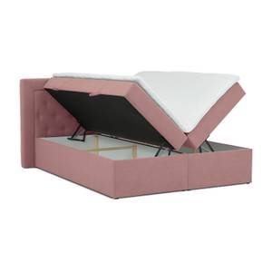 Boxspringbett Allure Pocket und Visco Rosé - Breite: 200 cm