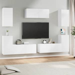 TV-Schrank 7er Set D705 Weiß