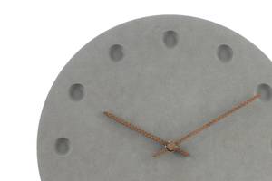 Horloge murale design THE POROUS. Gris - Bois manufacturé - 29 x 29 x 1 cm