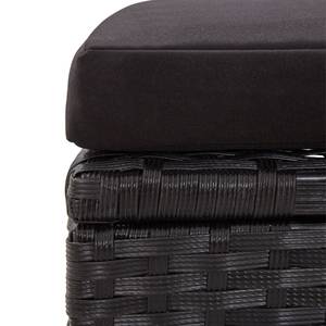 Sofa de jardin (lot de 6) 3002425 Noir