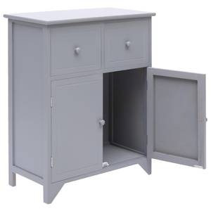 Armoire latérale 298302 Gris - Bois manufacturé - Bois/Imitation - 60 x 75 x 30 cm