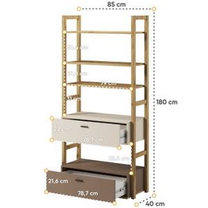 TRIDA Kinder-Bücherregal Breite: 85 cm