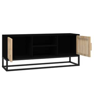 TV-Schrank D571 Schwarz - 30 x 45 x 105 cm