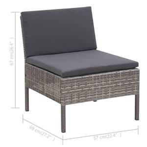 Garten-Lounge-Set 69 x 67 x 57 cm