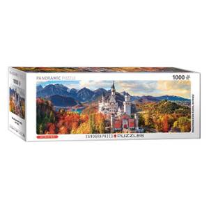 Puzzle Neuschwanstein im Herbst Papier - 13 x 9 x 36 cm