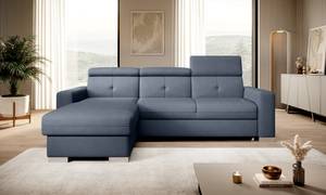 Ecksofa FRESA Himmelblau - Ecke davorstehend links