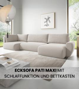 Ecksofa PATI Maxi Weiß