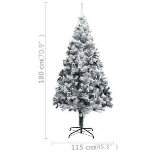 künstlicher Weihnachtsbaum 3009450 Grau - Grün - Weiß - Metall - Kunststoff - 115 x 180 x 115 cm