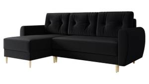 Ecksofa Palermo L Schwarz