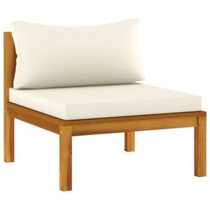 Garten-Lounge-Set Weiß - Massivholz - Holzart/Dekor - 65 x 29 x 65 cm