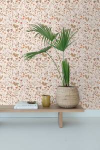 Tapete Feldblumen 7384 Beige - 53 x 1005 x 1005 cm