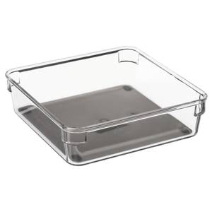 Schubladenorganizer – L 16 x B 16 x H 4 Grau - Kunststoff - 16 x 4 x 16 cm