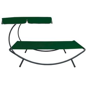 Chaise longue 3004933 Vert - Métal - 173 x 135 x 200 cm