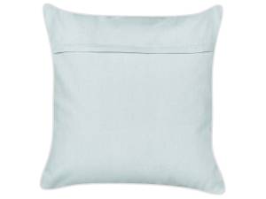 Coussin décoratif BOSSIELLA Bleu - Bleu clair - Argenté - Nombre de pièces dans le lot : 2