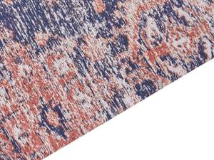 Teppich KURIN Beige - Blau - Rot