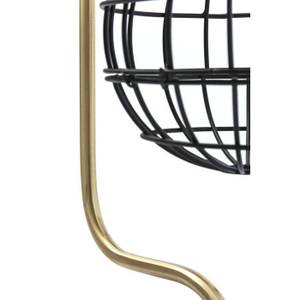 Tischleuchte Golden Cage Drop Grün - Keramik - 27 x 60 x 0 cm