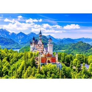 Puzzle Sie Schloss Neuschwanstein Papier - 24 x 5 x 34 cm