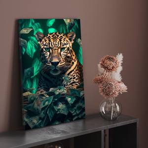 Leinwandbild Leopard Bills 40 x 60 cm