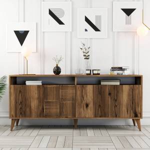 Sideboard Milan Braun - Eiche Rustikal Dekor