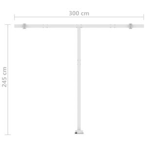 Markise 3006545-1 Anthrazit - 250 x 1 x 350 cm