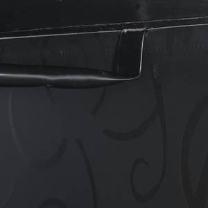 Étagère enfichable Sydney T306 Noir - Blanc - Matière plastique - 37 x 37 x 47 cm