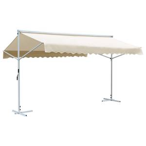 Auvent 3000211 Blanc crème - Profondeur : 500 cm