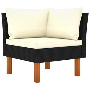 Garten-Sofa-Set (10-teilig) 3011728-6 Schwarz