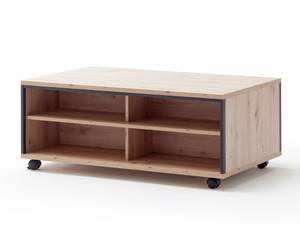 Wohnzimmer Mendoza 31 (5-teilig) mit LED Braun - Holzwerkstoff - Holzart/Dekor - 399 x 210 x 50 cm