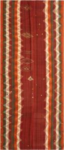 Tapis Jajim LXVI Rouge - Textile - 146 x 1 x 350 cm