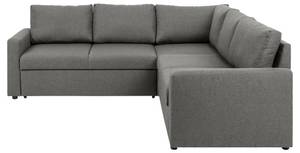 Ecksofa Sacramento Grau - Massivholz - 228 x 85 x 228 cm