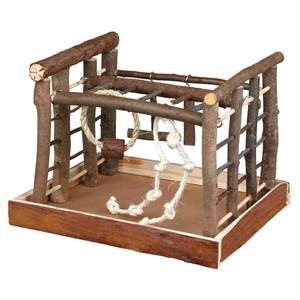 Vogelspielplatz 408453 Braun - Holzwerkstoff - 29 x 25 x 35 cm