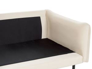 Ecksofa VINTERBRO Beige - Schwarz - Creme - Cremeweiß