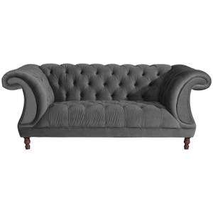 Ivette Sofa 2-Sitzer Anthrazit