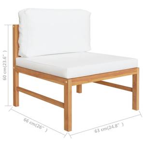 Garten-Lounge-Set (2-teilig) 3006492-2 Creme