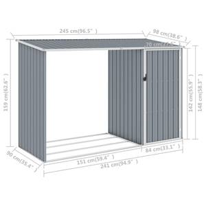 Gerätehaus 3003250 Grau